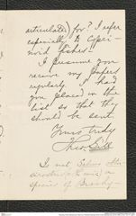 Nachlass Franz Steindachner, Brief von Theodore Nicholas Gill an Franz Steindachner (30.04.1894), Inv.Nr. 161.01, Seite 3